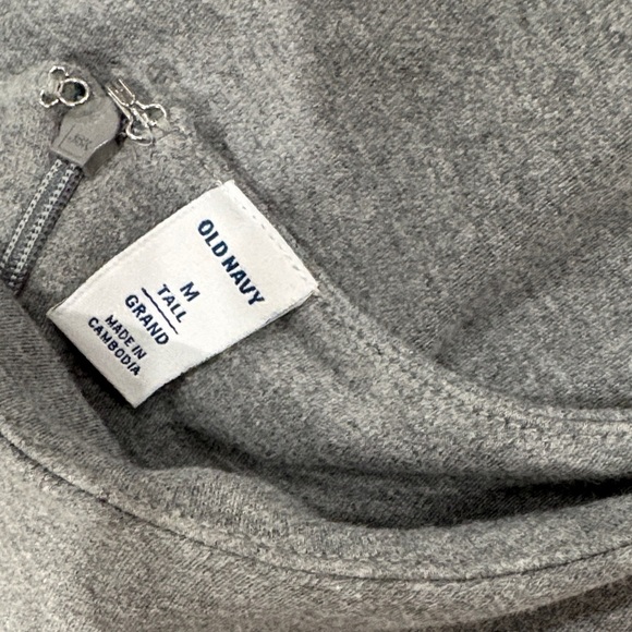 Old Navy Elegant Gray Sleeveless Dress women’s size medium tall - Picture 4 of 5